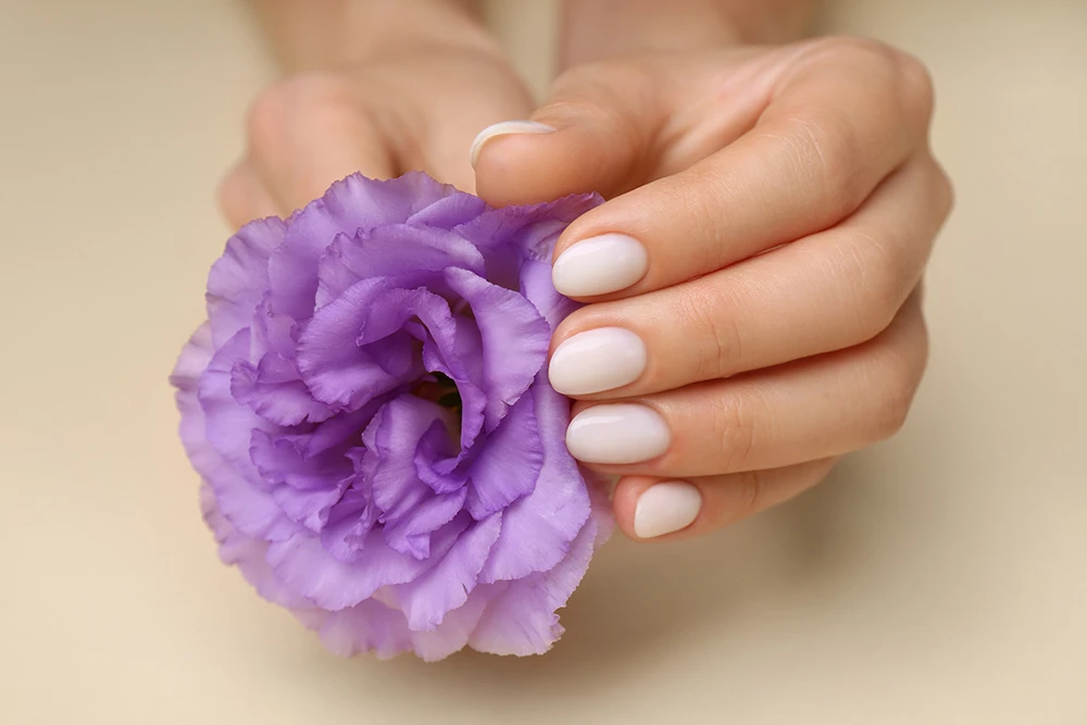 Colored Powder Nails